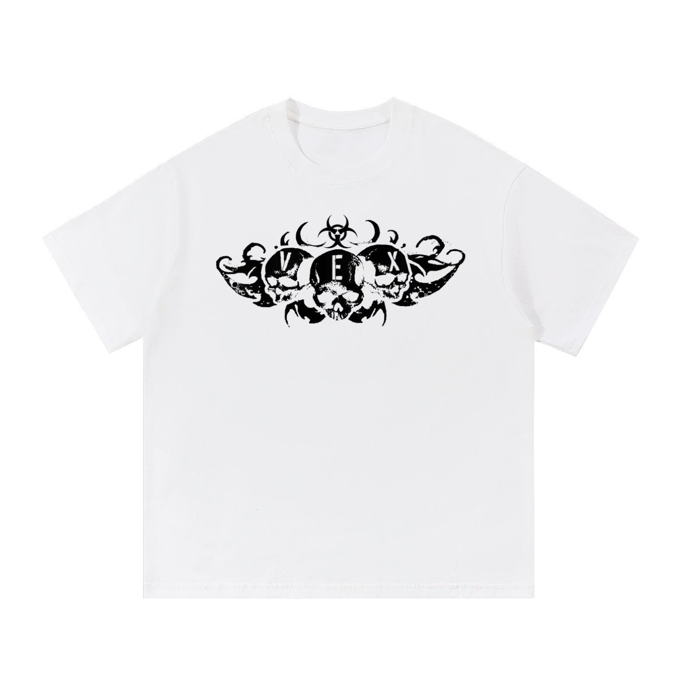 vex skulls design white